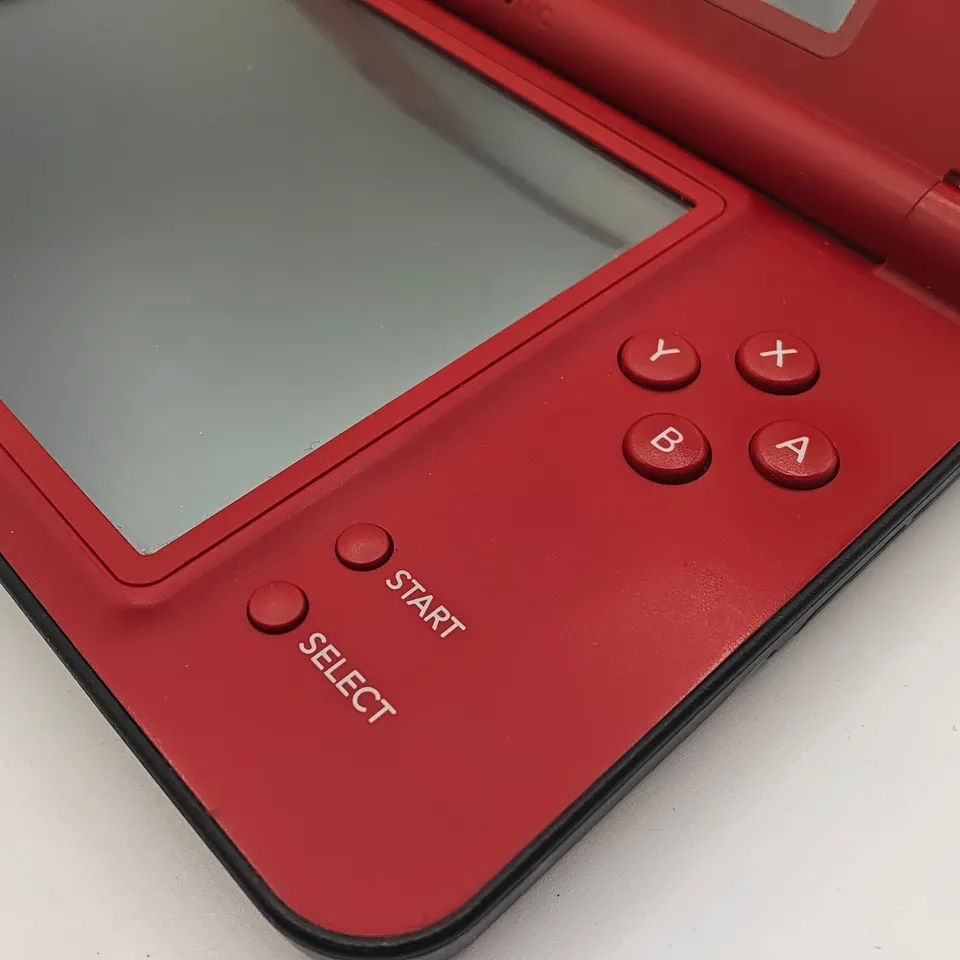UNBOXED NINTENDO DS XL SUPER MARIO 25TH ANNIVERSARY EDITION IN RED