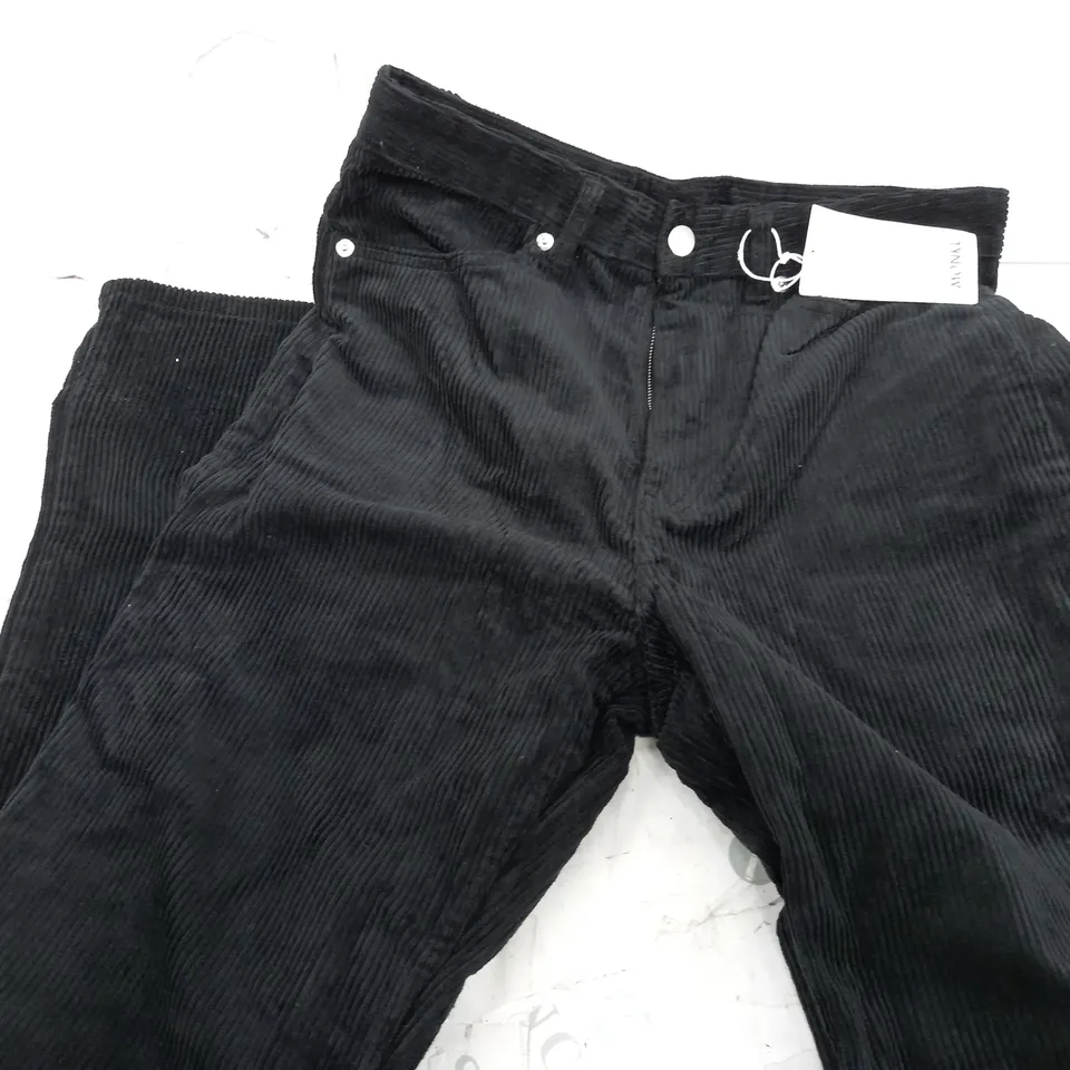 MONKL BLACK TROUSERS FOR MEN - EUR 38
