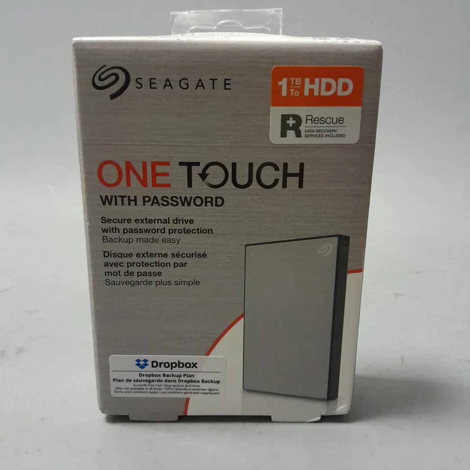 SEALED SEAGATE ONE TOUCH 1TB HDD