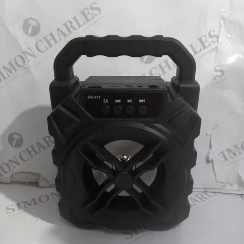 UNBRANED WIRELESS SPEAKER IN BLACK