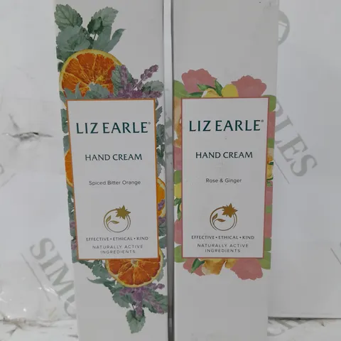 BOXED LIZ EARLE SET OF 2 HAND CREAMS