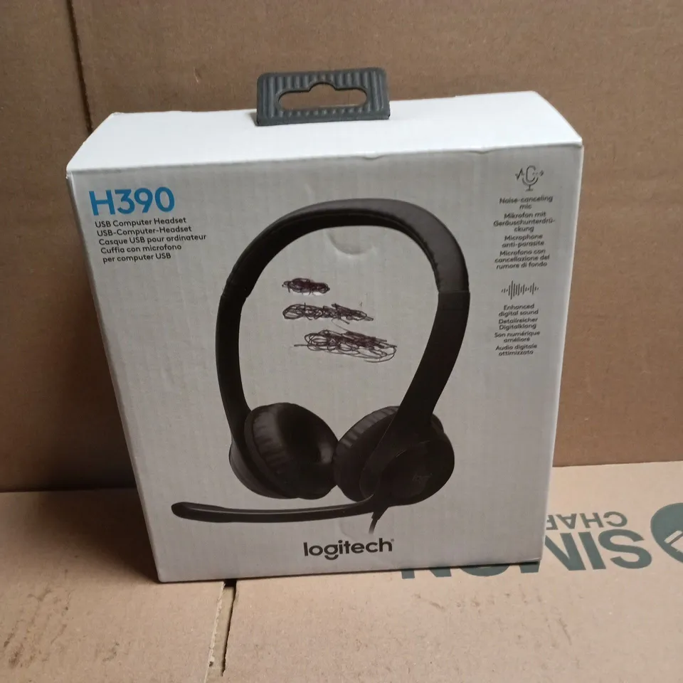 LOGITECH H390 USB COMPUTER HEADSET 