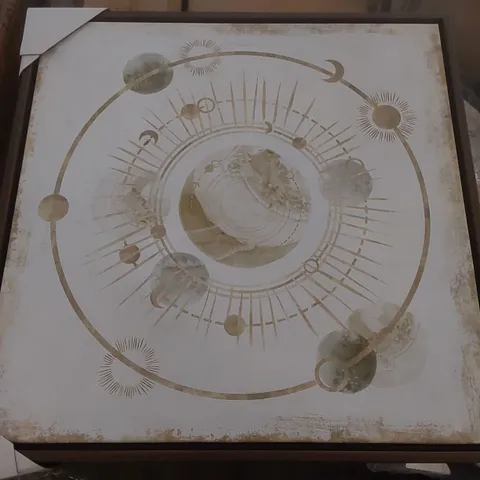 BOXED GOLDEN GALAXY I BY ISABELLE Z- PRINT ON CANVAS