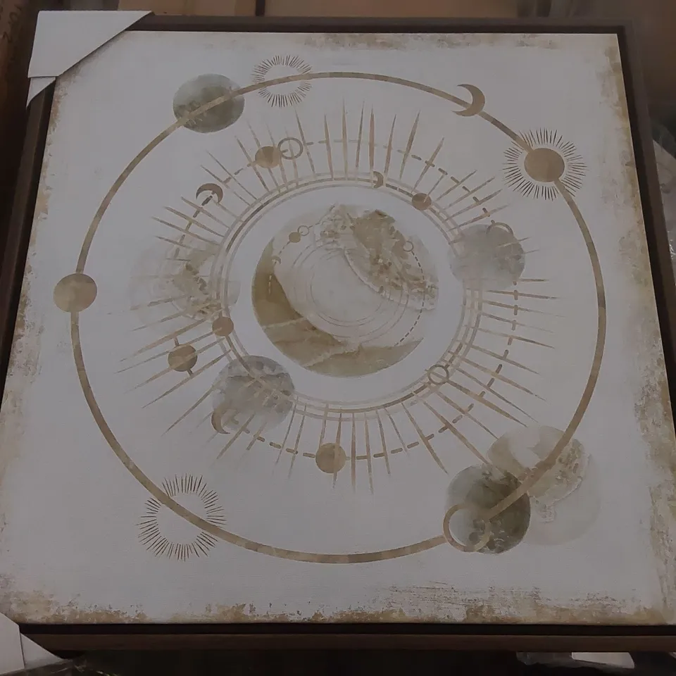 BOXED GOLDEN GALAXY I BY ISABELLE Z- PRINT ON CANVAS