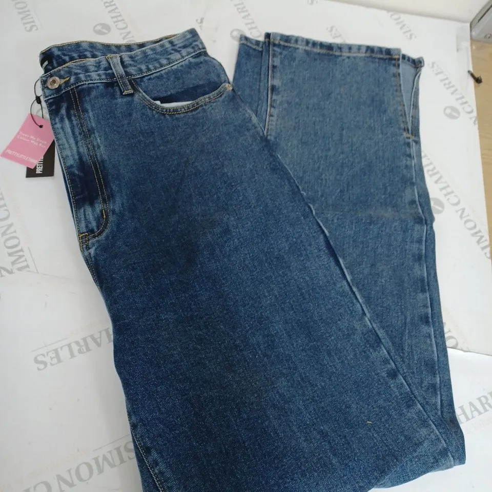 PLT NAVY BLUE DENIM JEANS SIZE 16