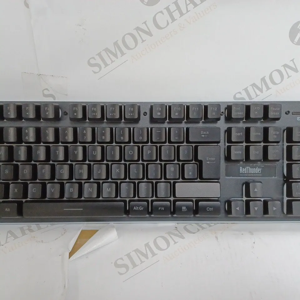 BOXED REDTHUNDER K10W KEYBOARD IN BLACK