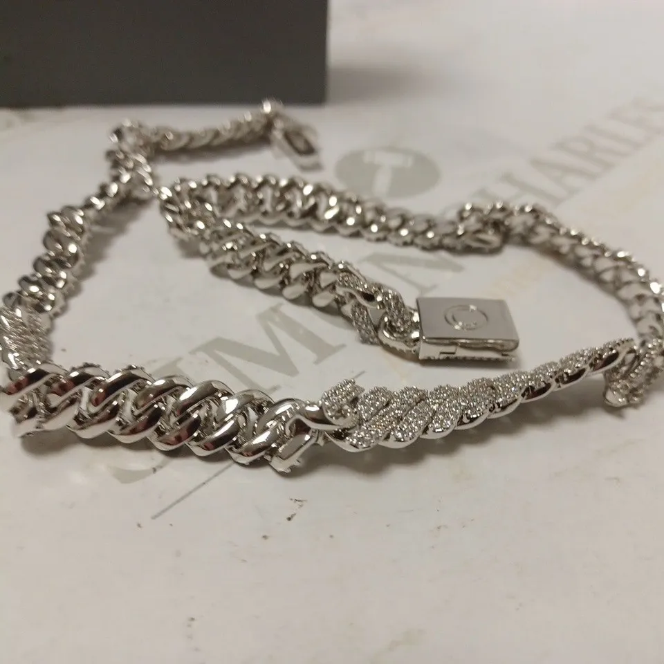 BOXED CERNUCCI NECKLACE WITH SOFT ZIPPED POUCH