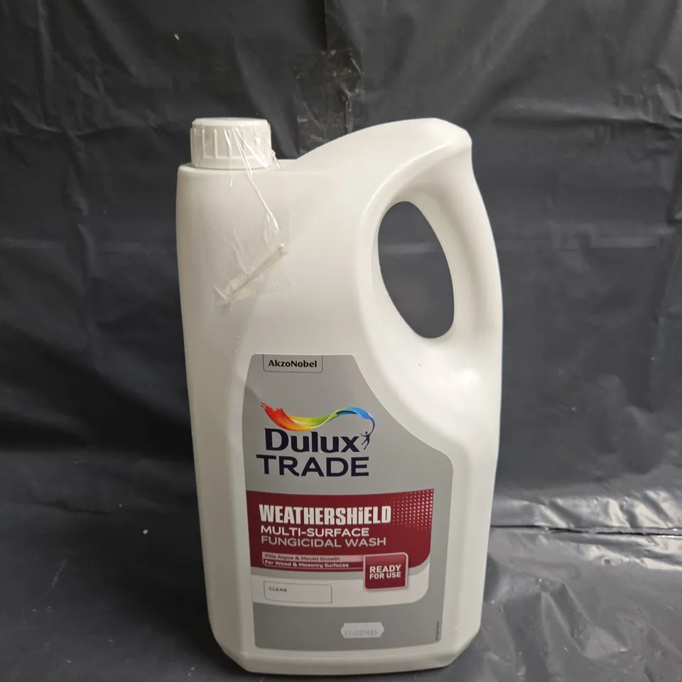 DULUX TRADE WEATHERSHIELD MULTI-SURFACE FUNGICIDAL WASH (5L) - COLLECTION ONLY