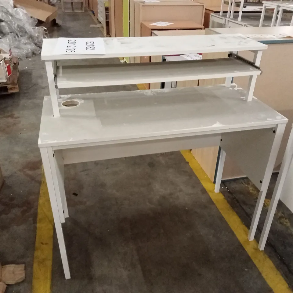 COMPUTER DESK - WHITE