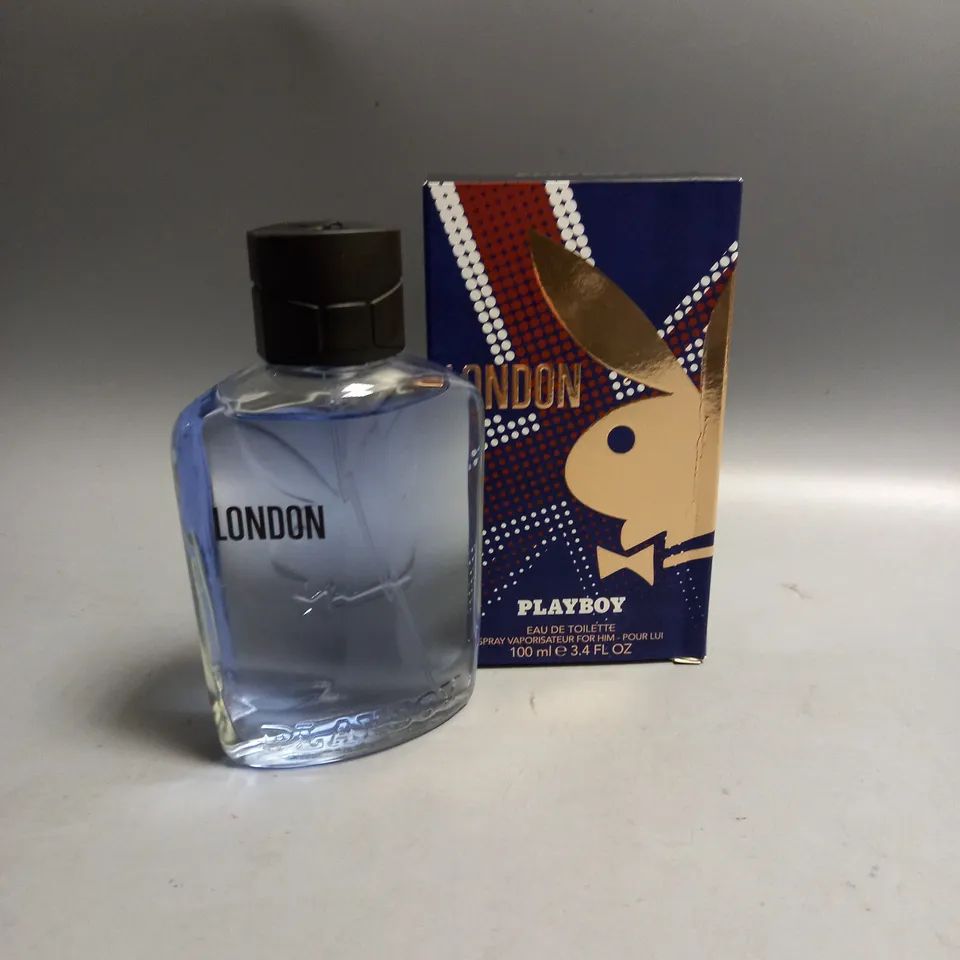 BOXED PLAYBOY LONDON FOR HIM EAU DE TOILETTE 100ML