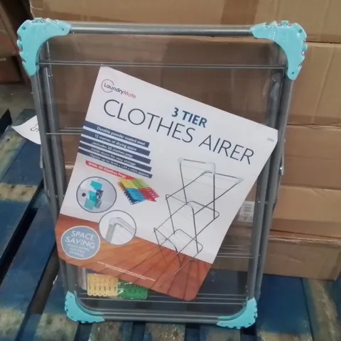 BRAND NEW BOXED LAUNDRY MATE 3 TIER CLOTHES AIRER 