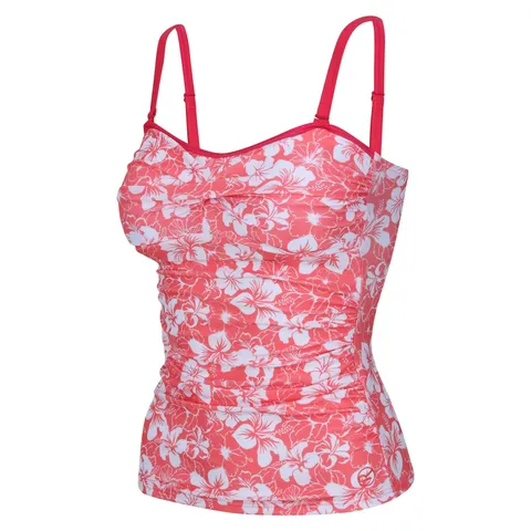 REGATTA ACEANA II TANKINI TOP PEACH BLOOM SIZE 18