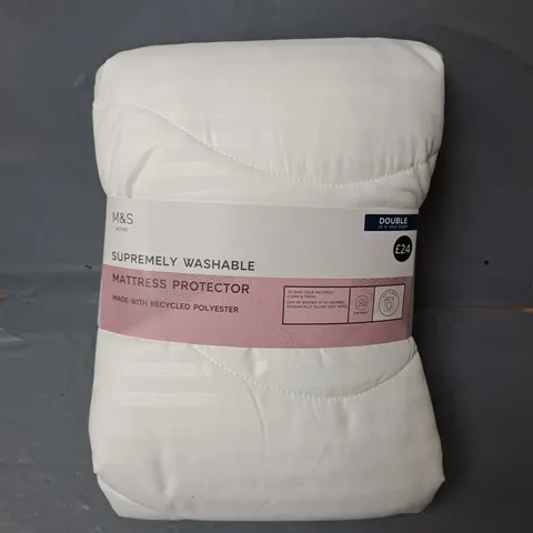 M&S MATTRESS PROTECTOR - DOUBLE