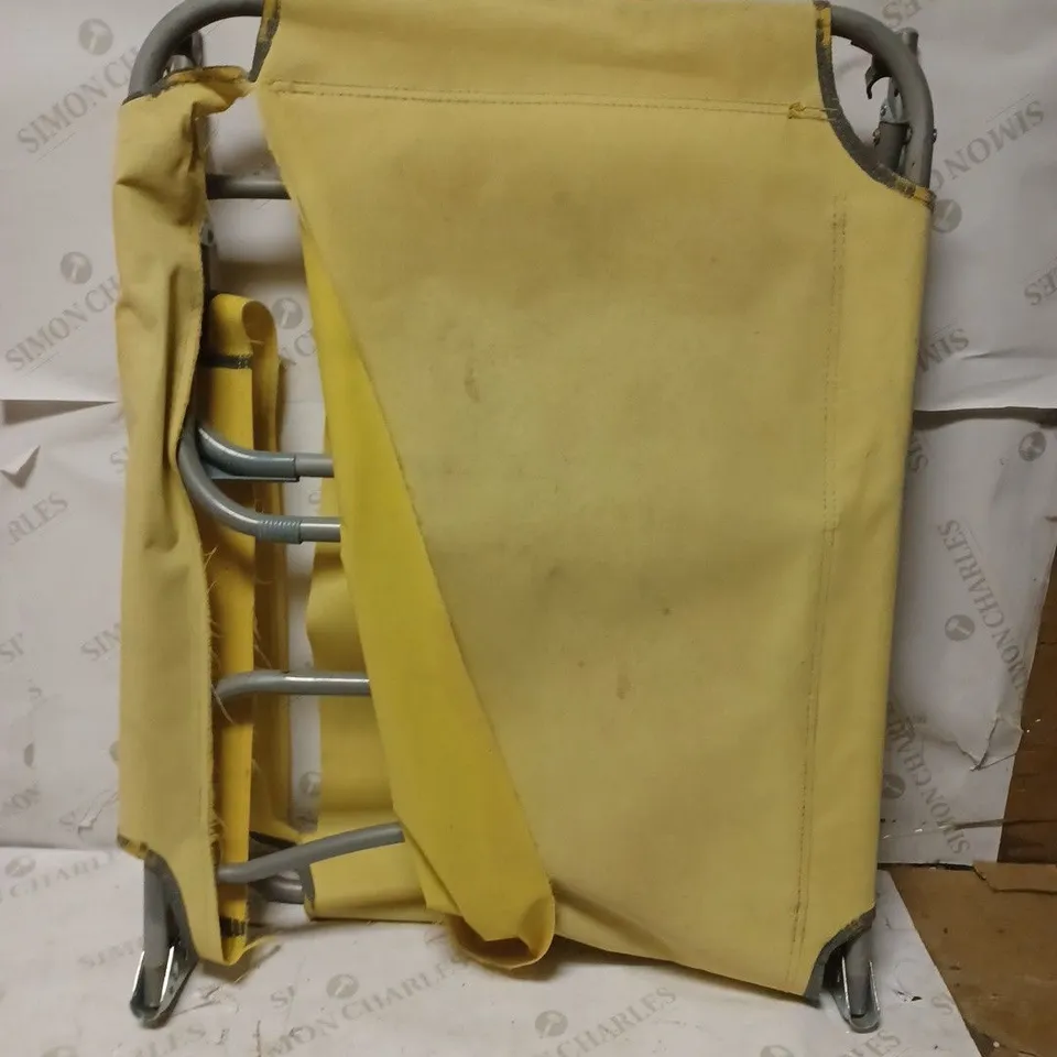 HAWAII SUNLOUNGER OCHRE RRP £37.99