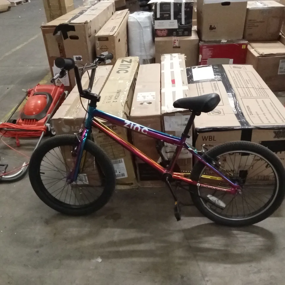 ZINC 20 INCH BMX BIKE NEOCHROME