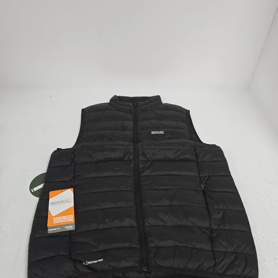 REGATTA GREAT OUTDOORS PADDED VEST – UK L – BLACK