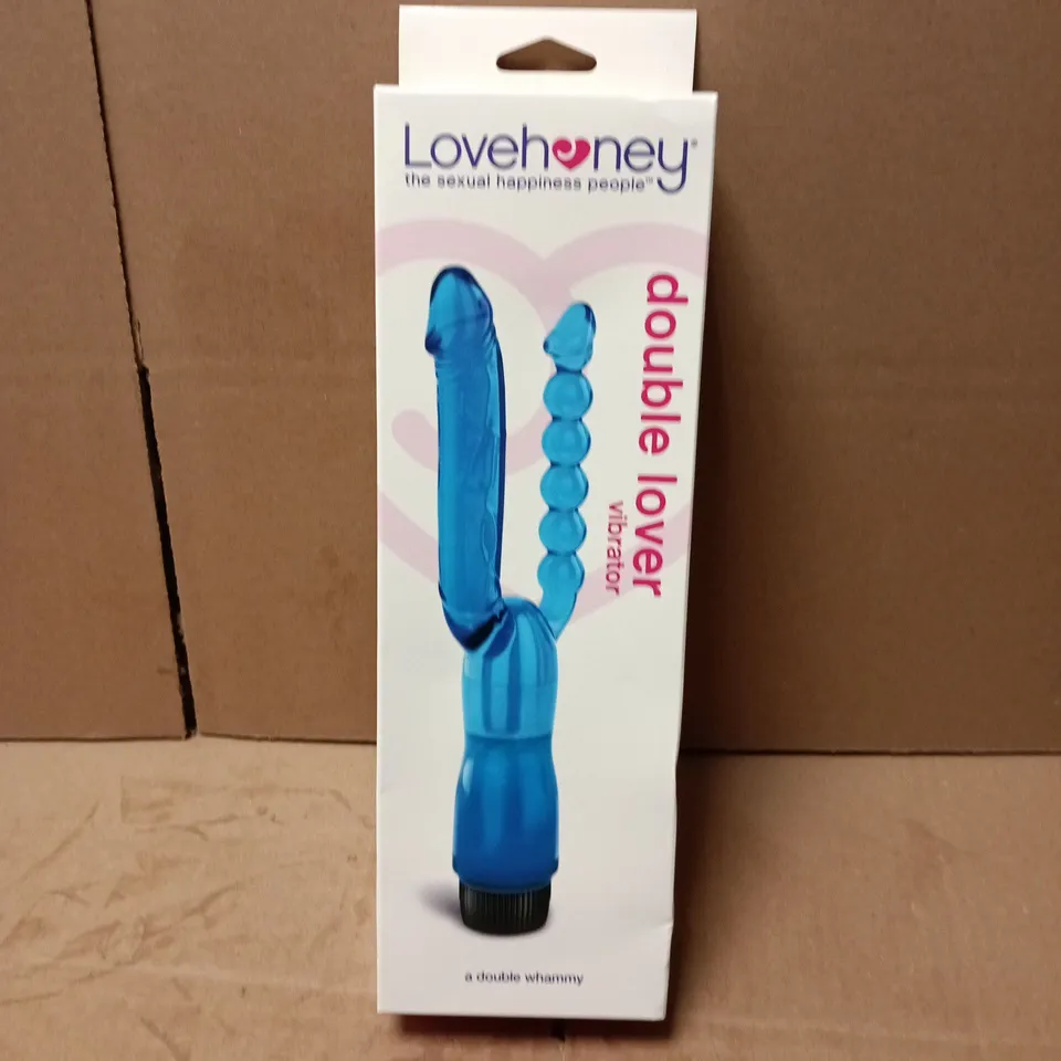 LOVEHONEY DOUBLE LOVER VIBRATOR – BLUE