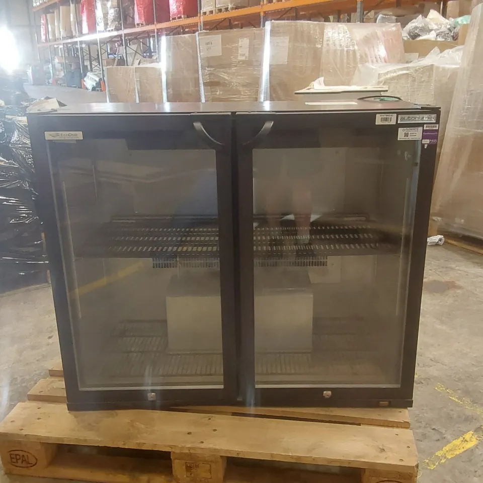 AUTONUMIS COMMERCIAL DOUBLE DISPLAY FRIDGE