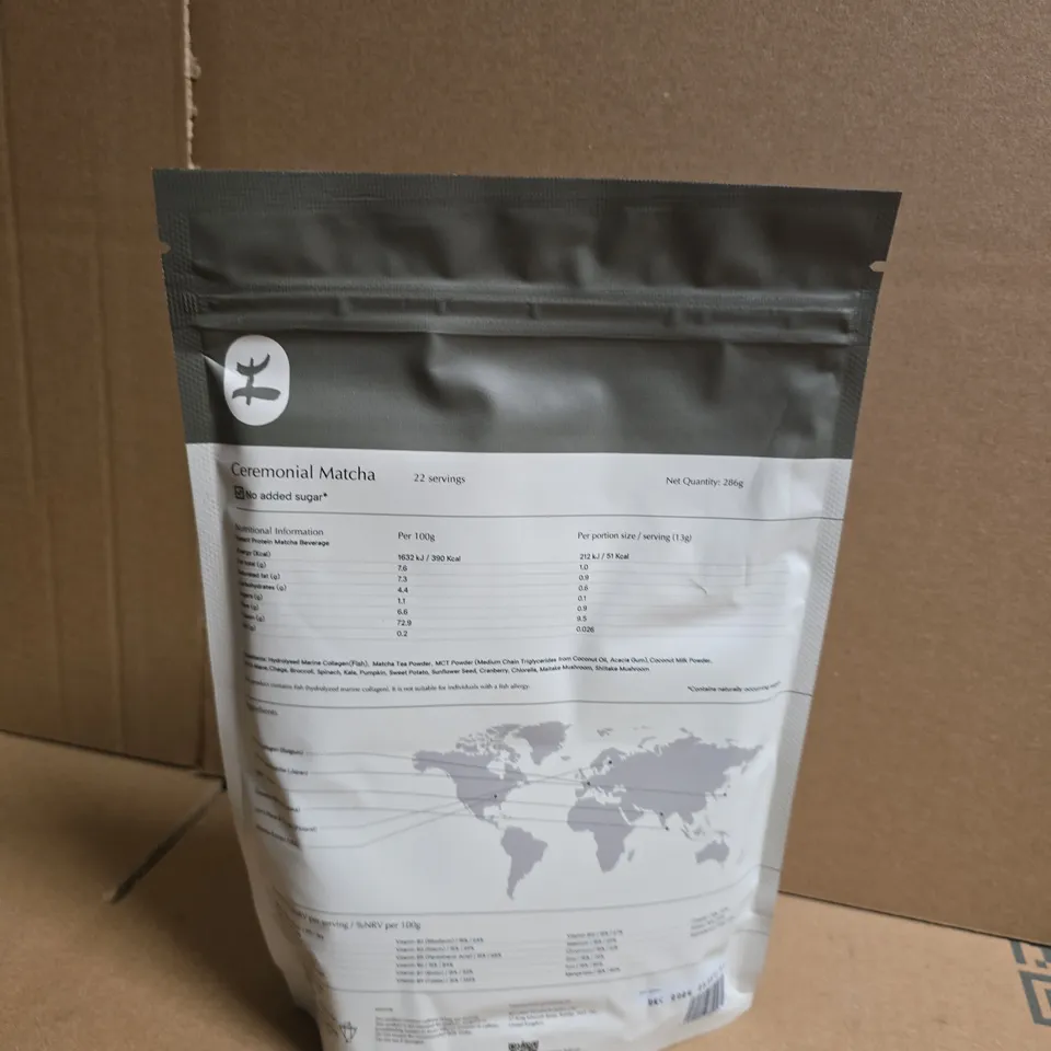 REFORMED CEREMONIAL MATCHA 286G – MARINE COLLAGEN BLEND (REFORMED NATURAL INNOVATION)