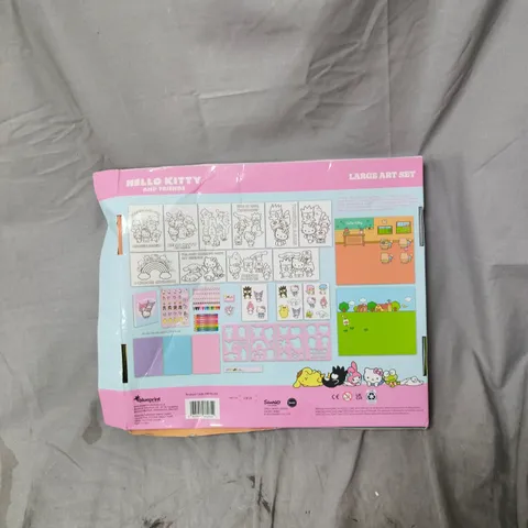 HELLO KITTY AND FRIENDS LARGE ART SET