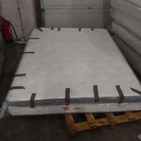 QUALITY BAGGED MURCIA SLEEP PILLOW TOP POCKET SPRUNG MATTRESS - 5' KING SIZE