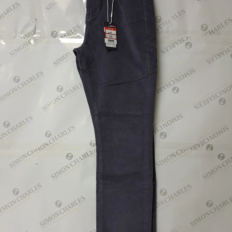 CREW CLOTHING COMPANY 5 POCKET CORD TROUSER SIZE 12 