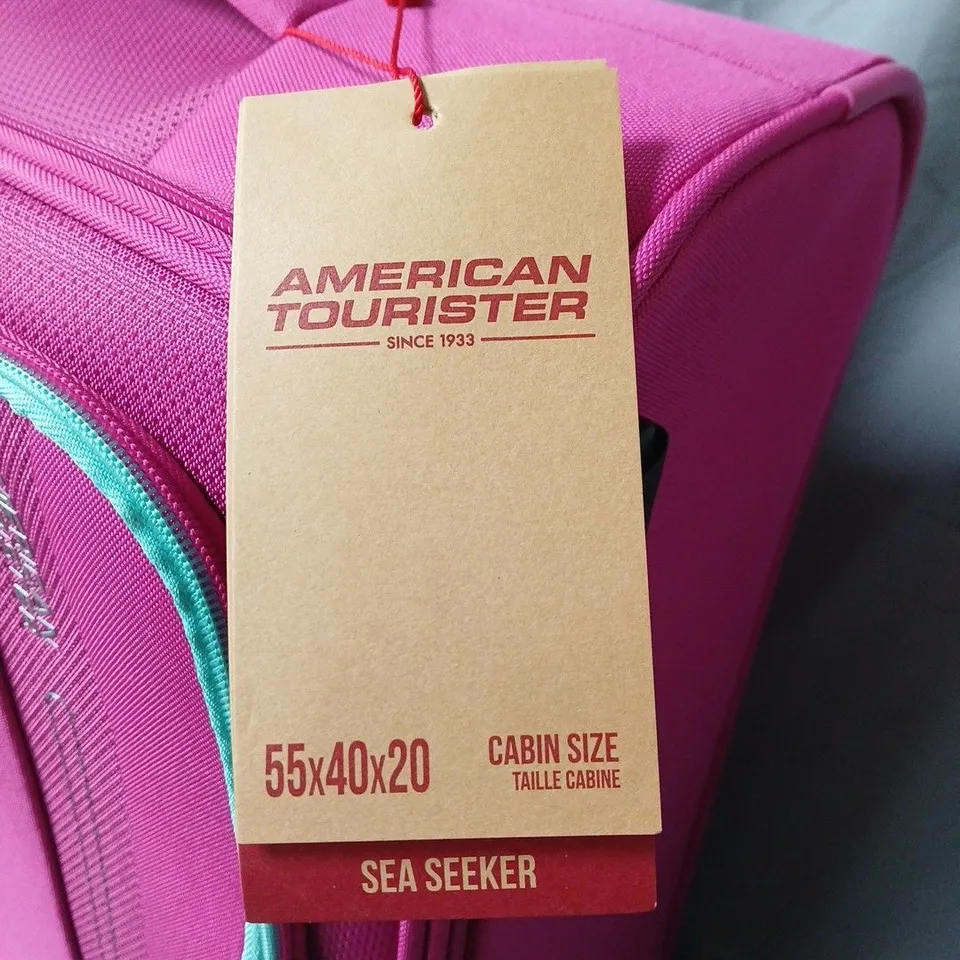 AMERICAN TOURISTER SEA SEEKER CABIN SUITCASE – PINK, 55X40X20 CM