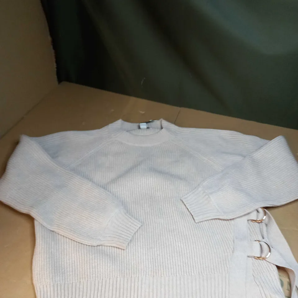 RIB D-RING DETAIL JUMPER SIZE M