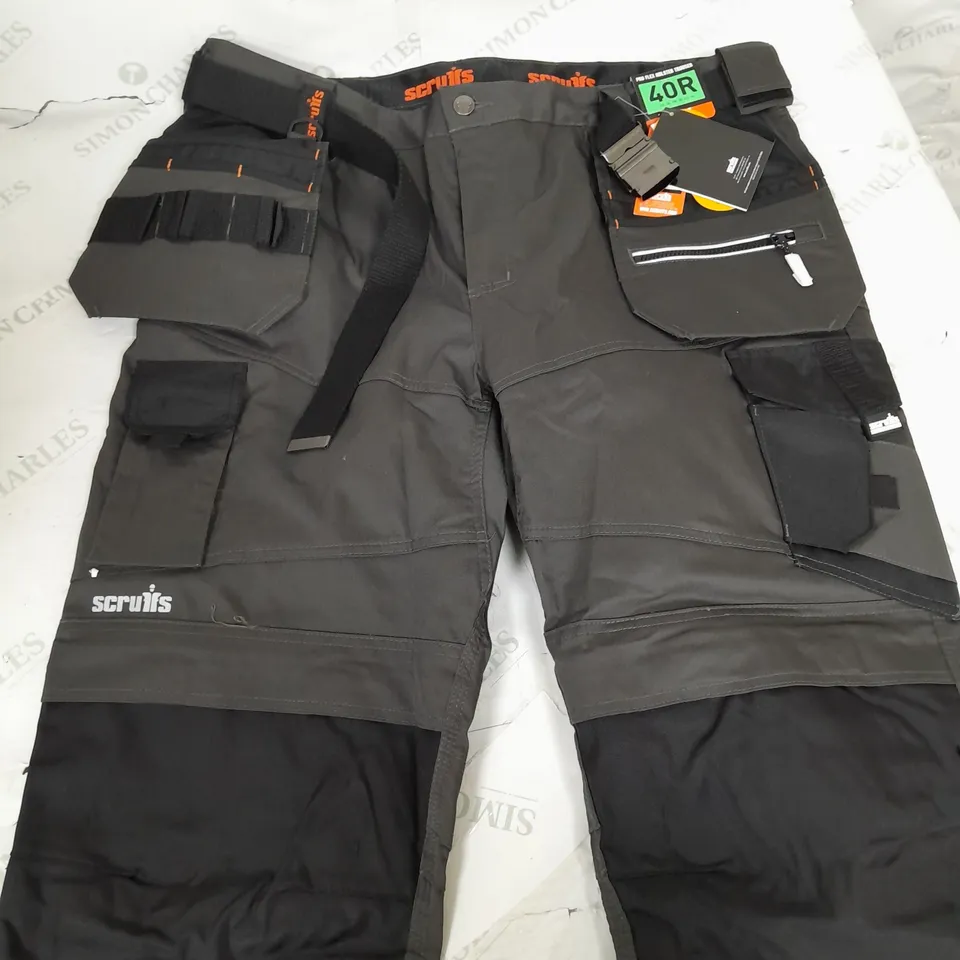 SCRUFFS HARDWEAR PRO FLEX HOLSTER TROUSERS - 40R