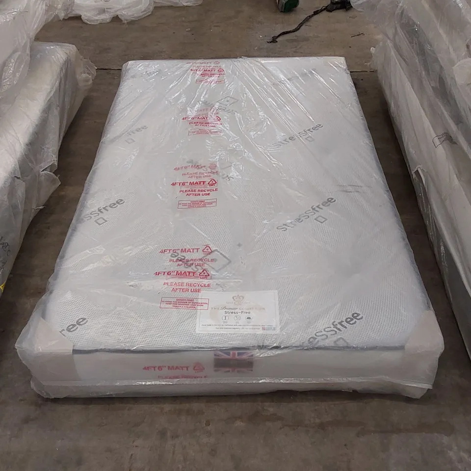 QUALITY BAGGED 4' SMALL DOUBLE OPEN COIL MATTRESS 