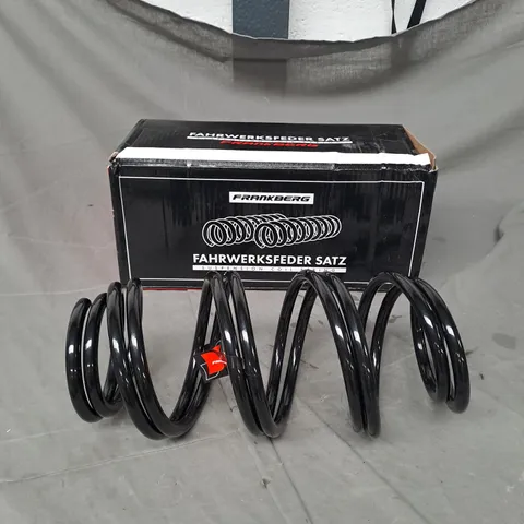 FRANKENBERG PAIR OF SUSPENSION COIL SPRINGS IN BLACK