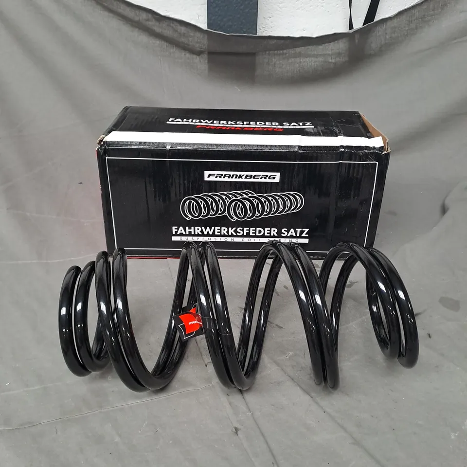 FRANKENBERG PAIR OF SUSPENSION COIL SPRINGS IN BLACK