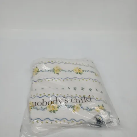 NOBODYS CHILD SS MELODY MIDI DRESS – SOFT WHITE, UK 12 (EU 40, USA 4)