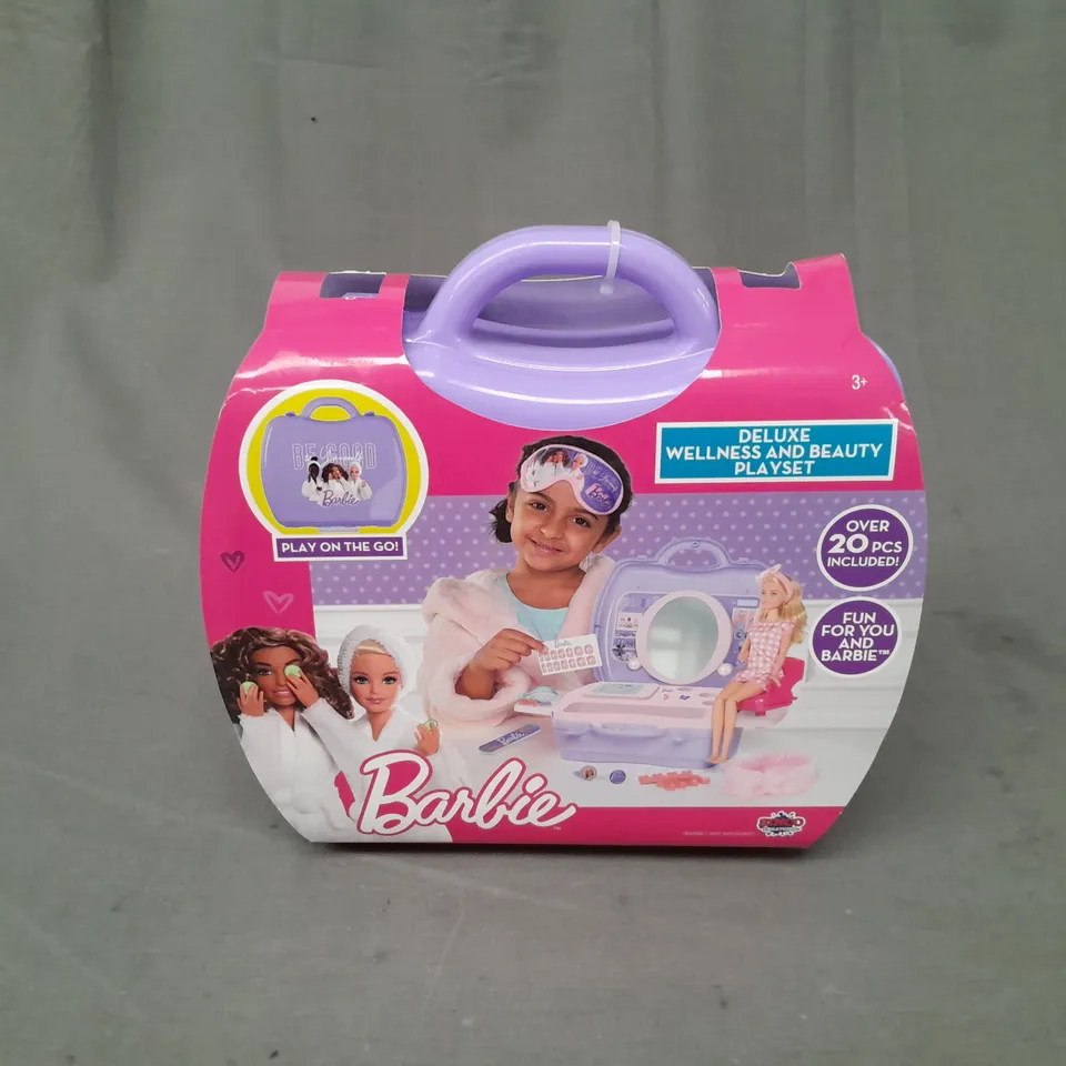 BARBIE DELUXE WELLNESS AND BEAUTY PLAYSET