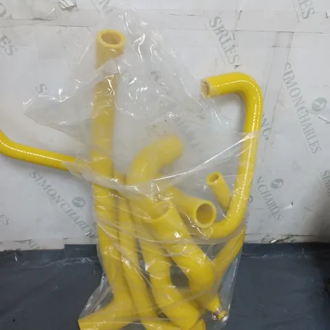 YELLOW BOOST INTER COOLER HOSE 