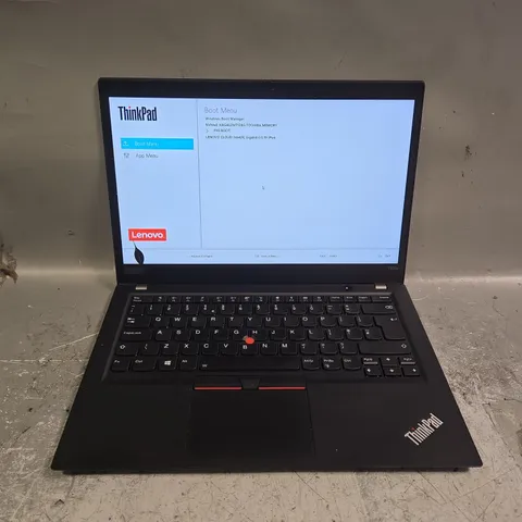 LENOVO THINKPAD T490S LAPTOP IN BLACK