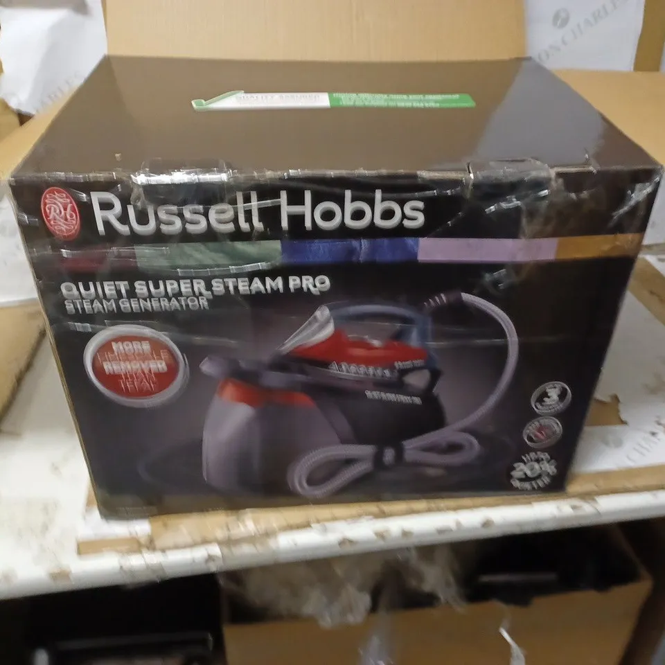 RUSSELL HOBBS QUIET SUPER STEAM PRO IRON