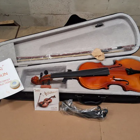 GLARRY VIOLIN WITH BOW IN CASE – MUSICAL INSTRUMENT