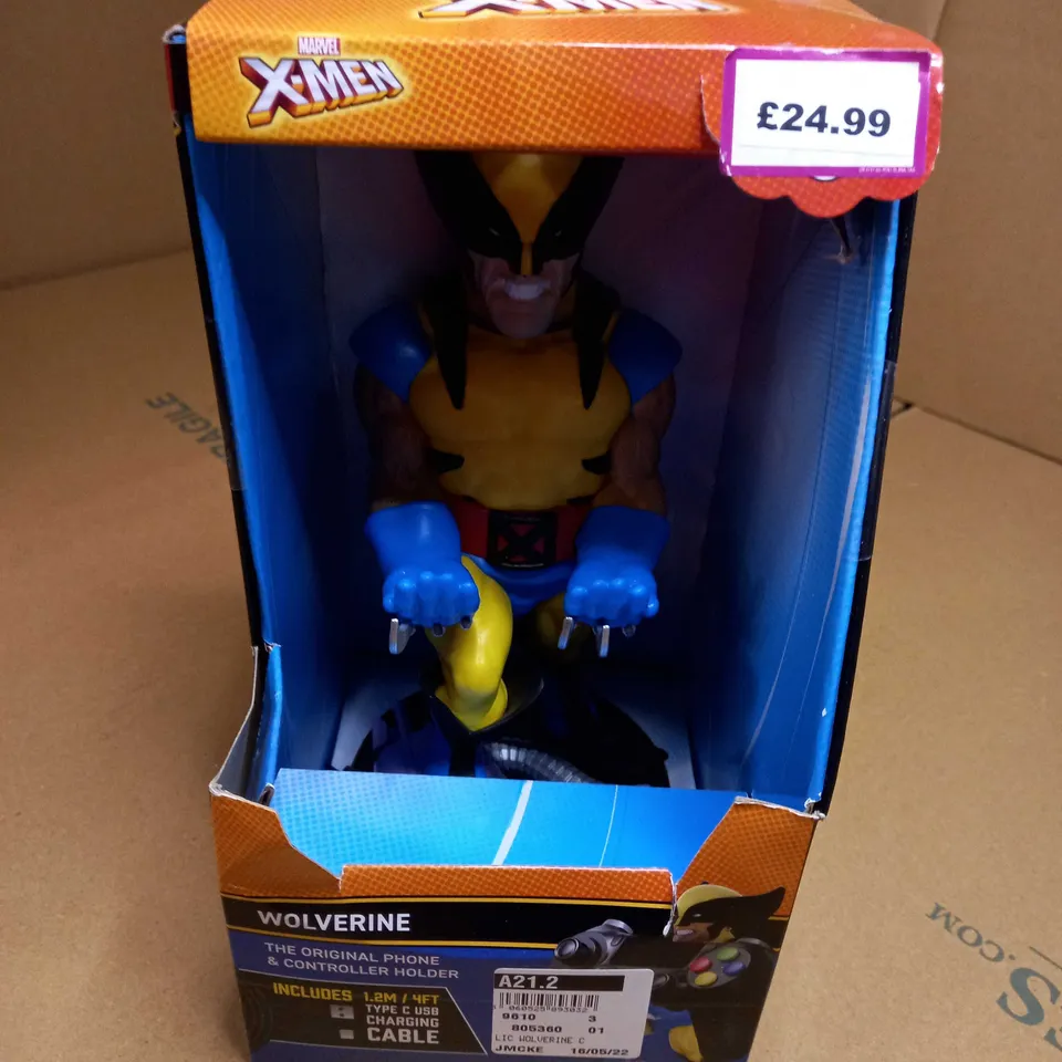 BOXED X-MEN WOLVERINE PHONE CONTROLLER HOLDER