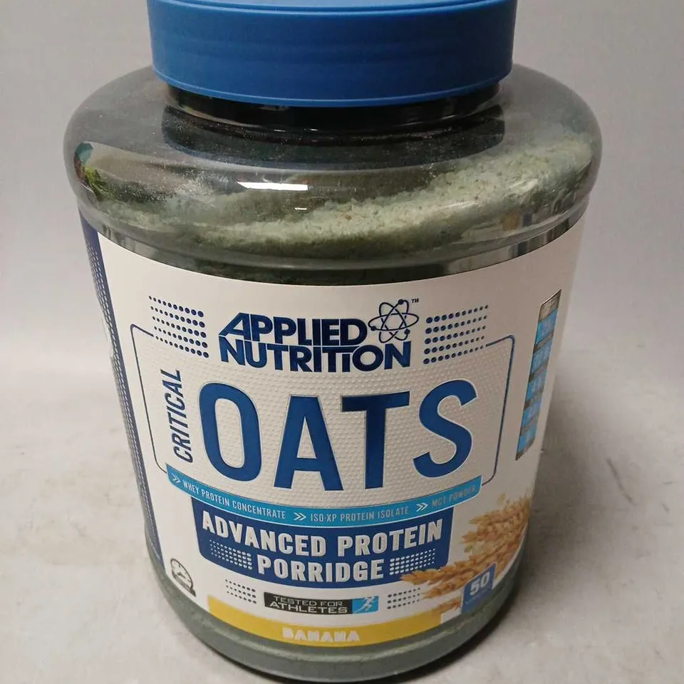 APPLIED NUTRITION CRITICAL OATS ADVANCED PROTEIN PORRIDGE BANANA (50 SERVINGS - 3kg)