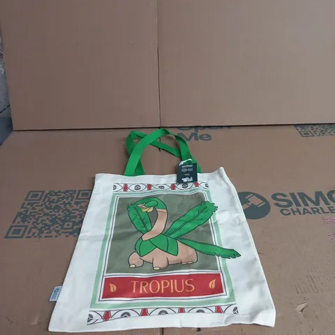POKEMON NATURAL HISTORY MUSEUM TROPIUS TOTE BAG TAGGED