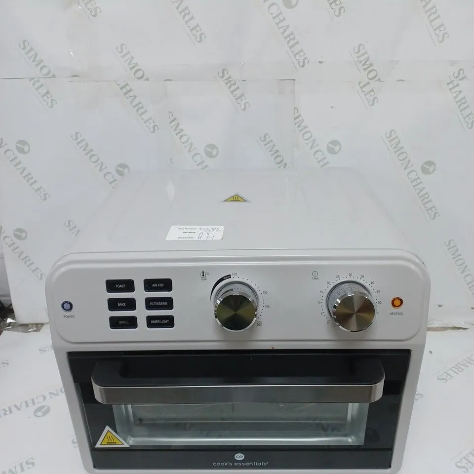 COOK'S ESSENTIAL AIR FRYER OVEN IN COOL GREY