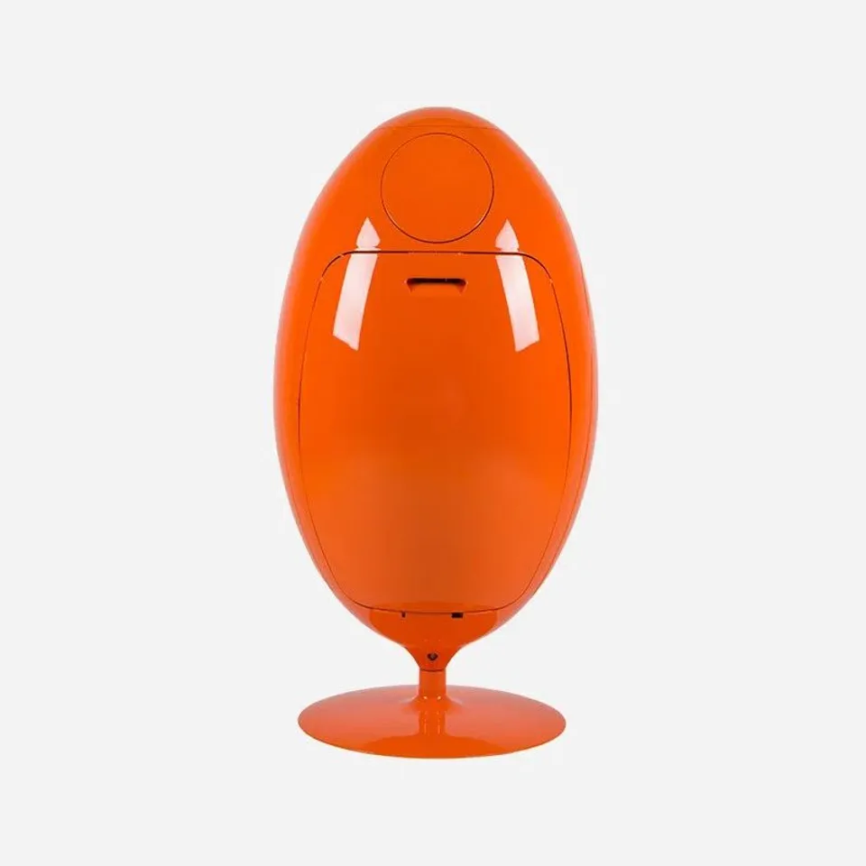 BOXED OVETTO GAL MATTE ORANGE BIN