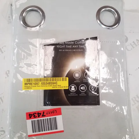 MALACHIA POLYESTER ROOM DARKENING CURTAIN SINGLE PANEL