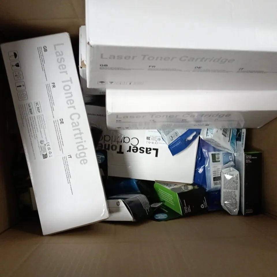 APPROXIMATELY 25 ASSORTED PRINTER INKS TO INCLUDE HP 304XL, PIXMA 580 PGBK XXL, KODAK PORTRA 400, ETC