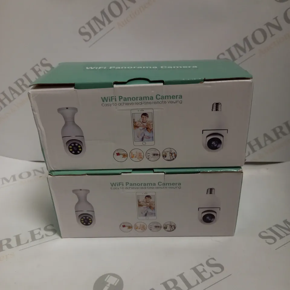 2 X BOXED WIFI PANORAMA CAMERAS