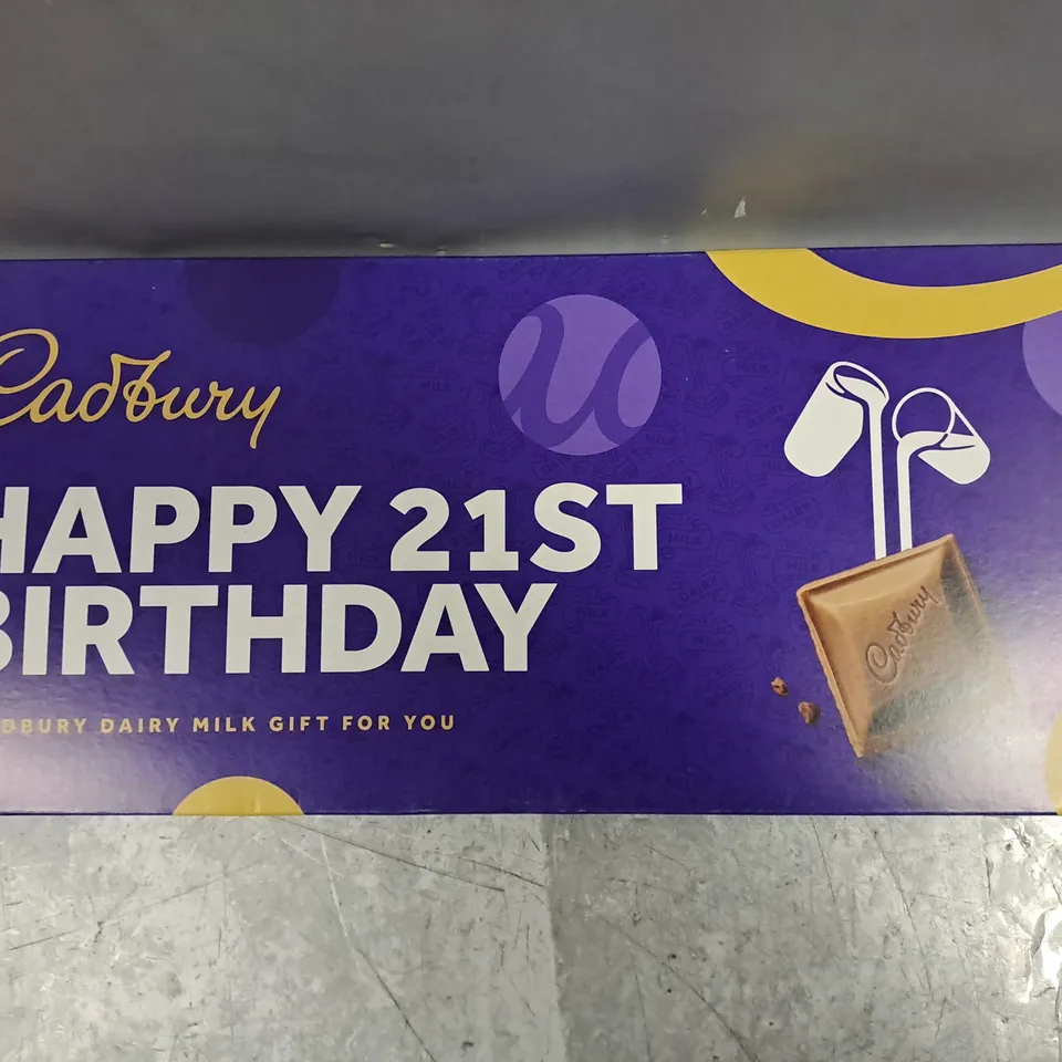 CADBURY HAPPY 21ST MILK CHOCOLATE BAR - 850G