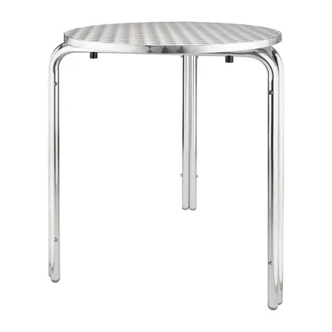 BOXED BOLERO ROUND STACKABLE BISTRO TABLE (1 BOX)