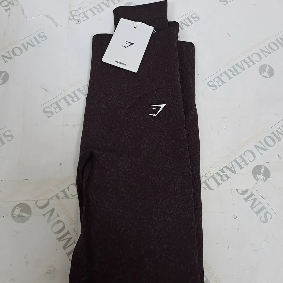GYMSHARK ADAPT FLECK SEAMLESS LEGGINGS SIZE S