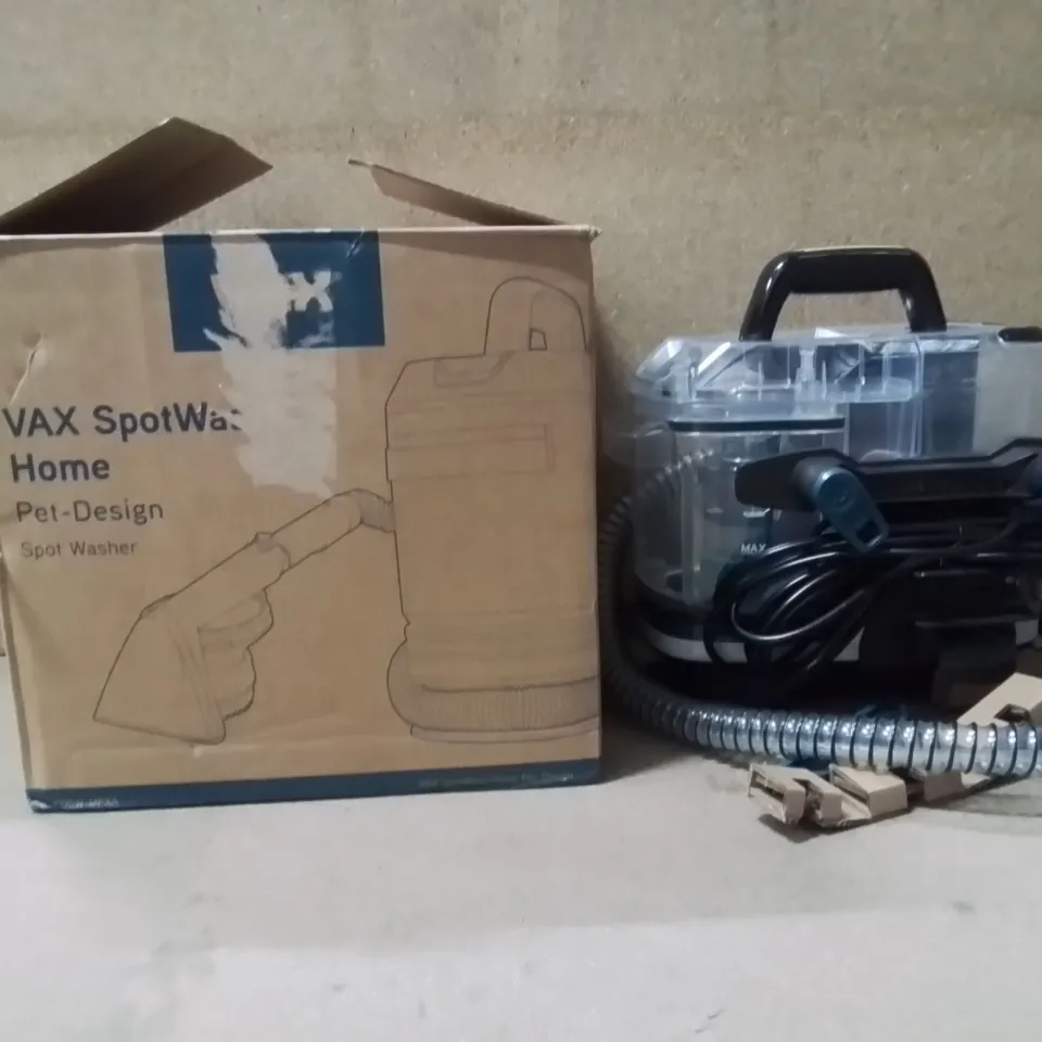 BOXED VAX SPOTWASH HOME SPOT WASHER 